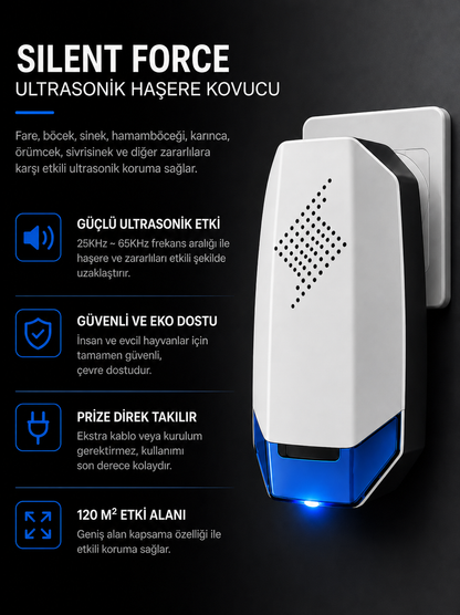 Ultrasonik Haşere Kovucu